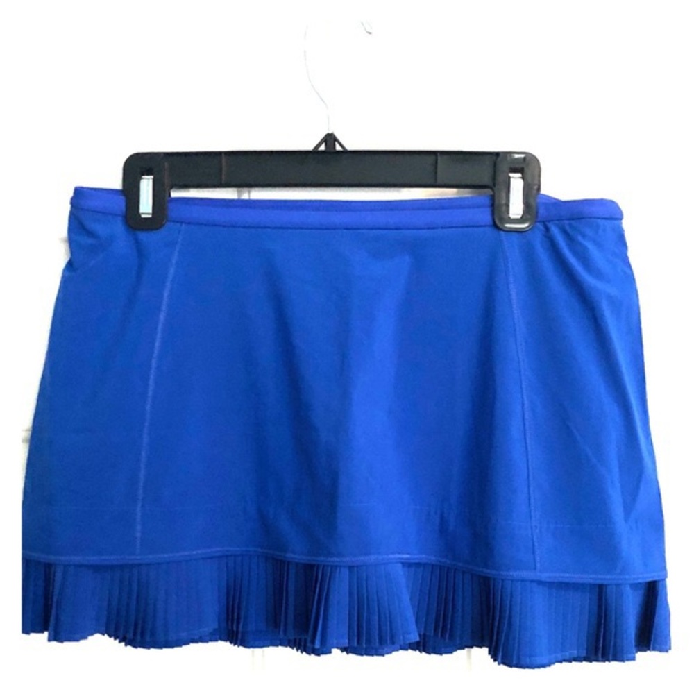 Lululemon Blue Ruffle Tennis Skirt
